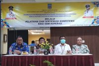 Dinas Koperasi bekerja sama dengan KPP Pratama Serang Timur memberikan pelatihan perpajakan kepada pengurus koperasi. (Istimewa)