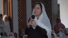 Ketua DPR RI, Puan Maharani dalam sebuah acara. Teriakan 'Puan Presiden' menggema kala anak dari Megawati Soekarnoputri itu menyambangi kantor DPC PDI Perjuangan Majalengka dan Subang. (Istimewa)