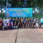 Dandim 0603 Lebak, Letkol Arh Erik Novianto saat foto bersama dengan para peserta turnamen tenis lapangan piala Dandim Lebak. (Dailyhits/Jalu)