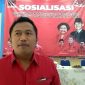 Ketua DPC PDI Perjuangan Kabupaten Lebak, Junaedi Ibnu Jarta menargetkan dapat meraih 20 persen kursi di DPRD Kabupaten Lebak pada Pemilu 2024. (Dailyhits/Jalu)