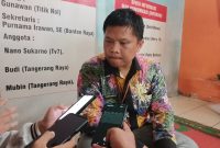 Kepala Bidang SDK Dinas Kesehatan Lebak, Endang Komarudin membenarkan distribusi obat cair ke Puskesmas -puskesmas dihentikan sementara.(Dailyhits/Jalu)