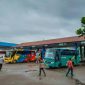 Tarif angkutan umum di Terminal Mandala mengalami kenaikan 20 persen. (FOTO Inforangkasbitung)