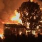 FOTO ILUSTRASI kebakaran. Pondok Pesantren Darul Qoriin Lebak terbakar. Satu Kobong santri ludes. (FOTO Kompas)