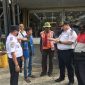 Dishub Kota Cilegon saat menertibkan parkir liar di sepanjang jalur protokol. (Dailyhits)