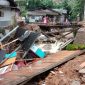 Gedung PAUD Daar El-Taufiq ambruk usai diguyur hujan deras. (istimewa)
