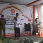 Ketua DPD PKS Lebak, Iip Makmur saat memberikan sambutan dalam acara peringatan maulid nabi di kantor DPD PKS Lebak. (Istimewa)