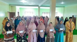 Emak-emak Majelis Taklim di Kecamatan membentuk grup. Namanya Keramat Cibeber. (Istimewa)