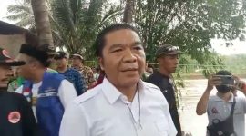 Pj Gubernur Banten, Al Muktabar menyebutkan pemerintah memerlukan waktu 2-3 bulan membangun jembatan sementara Cimancak - Bayah Timur. (FOTO Tangkap Layar Video)
