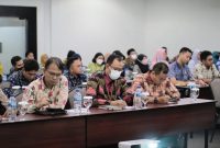 Para ASN perencana di Kabupaten Lebak saat mengikuti workshop penyusunan pohon kinerja dan cascading tahun 2022. (FOTO Protokol dan Pimpinan Lebak)