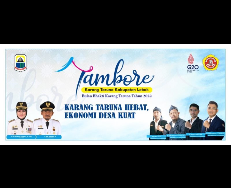 Karang Taruna Kabupaten Lebak menggelar Jambore memperingati bulan bakti Karang Taruna tahun 2022. (Istimewa)
