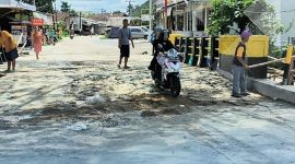 Kondisi Jembatan Ciselaraja, Bojongleles, Lebak setelah diperbaiki pemerintah. (Istimewa)