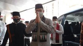 FOTO ILUSTRASI. Gubernur DKI Jakarta, Anies Baswedan dalam sebuah acara. Teriakan 'Anies Presiden' menggema di Masjid Istiqlal kala Anies menghadiri Tablig Akbar dan Peringatan 117 tahun Organisasi Syarikat Islam, Minggu, 9 Oktober 2022 siang. (Detikcom)