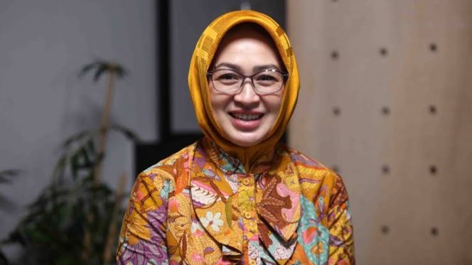 Mantan Walikota Tangerang Selatan, Airin Rachmi Diany mendapatkan dukungan hebat dari para kader Golkar Kabupaten Lebak di Pilgub 2024. (FOTO Detik)