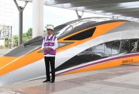 Kereta Cepat Jakarta - Bandung ditarget beroperasi pada Juni 2023. (FOTO Tempo)