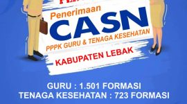Penerimaan CASN Lebak mulai dibuka. (Dok. BKPSDM Lebak)