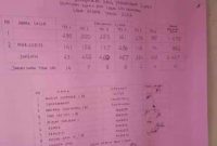 Rekapitulasi suara Pilkades serentak Desa Lebaksitu, Kecamatan Lebakgedong, Kabupaten Lebak dimenangkan oleh Bumbung kosong. (Istimewa)