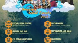 Rangkaian kegiatan hari jadi Kabupaten Lebak ke 194. Anji Manji dijadwalkan bakal menghibur masyarakat Lebak. (istimewa)