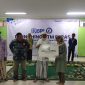 YBM Brilian saat melaunching ATM Beras untuk warga kurang mampu di Masjid Agung Al-Araf. (Istimewa)
