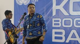 Salah satu peserta Korpri Boga Bakat saat unjuk gigi dalam acara Korpri Fest 2022. (Istimewa)