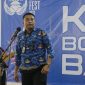 Salah satu peserta Korpri Boga Bakat saat unjuk gigi dalam acara Korpri Fest 2022. (Istimewa)