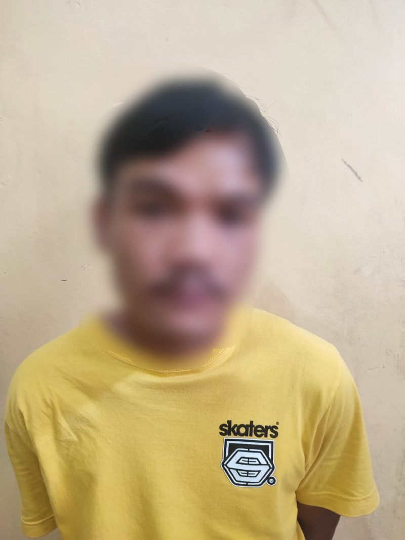 SA (29) warga Lebak diamankan pihak kepolisian karena telah menipu warga Baduy. (Istimewa)