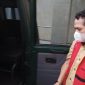 Tersangka EHP saat ditahan oleh penyidik Kejati Banten (Bahtiar Rifai/detikcom)
