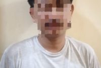 AN (25) mucikari di Kabupaten Lebak diamankan pihak kepolisian. Dia biasa memasarkan wanita tuna susila dengan tarif Rp550 ribu sekali kencan. (Istimewa)