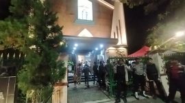 Perayaan natal di Kabupaten Lebak berlangsung aman dan meriah. (Istimewa)