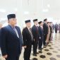 Sepuluh pejabat eselon II kabupaten Lebak saat diambil sumpah. (Dailyhits)