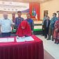 Penandatanganan MoU antara Perguruan Tinggi La Tansa Mashiro dengan MICRA. (istimewa)