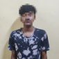 Salah satu pelaku pembacokan pelajar di Lebak saat diamankan pihak kepolisian Polres Lebak. (istimewa)