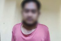 YO (22) pencuri motor di lapak bakso ikan Malingping diamankan pihak kepolisian. (Istimewa)
