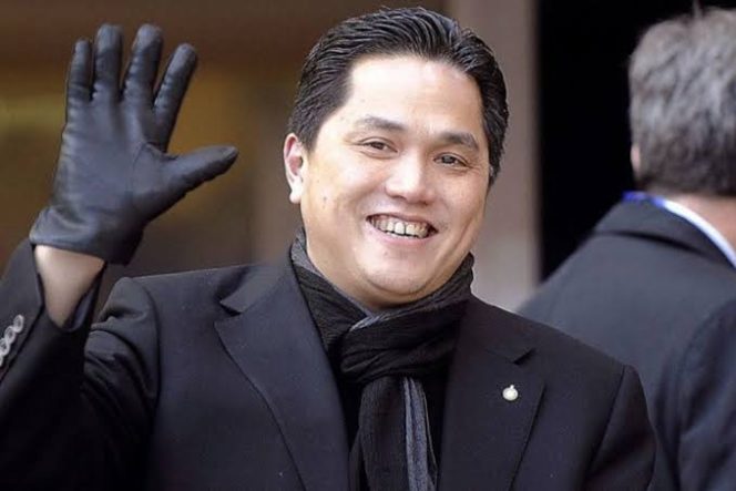 Menteri BUMN, Erick Thohir menjadi cawapres idaman para pendukung Jokowi - Ma'ruf di Pemilu 2024 berdasarkan survey poltracking. (Net)
