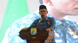 Sekda Lebak, Budi Santoso terpilih menjadi ketua periode 2023-2028 secara aklamasi pada Muskab IX KORPRI Kabupaten Lebak. (Istimewa)