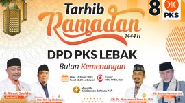 DPD PKS Lebak menggelar Tarhib Ramadhan menyambut bulan kemenangan. (Istimewa)