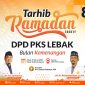 DPD PKS Lebak menggelar Tarhib Ramadhan menyambut bulan kemenangan. (Istimewa)