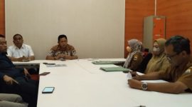 Komisi III DPRD Lebak, Eko Prihardiono beserta jajaran saat menggelar RDP dengan RSUD dr. Adjidarmo. (Istimewa)