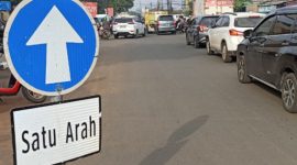 FOTO ILUSTRASI Jalan Satu Arah. (Dok. Google)