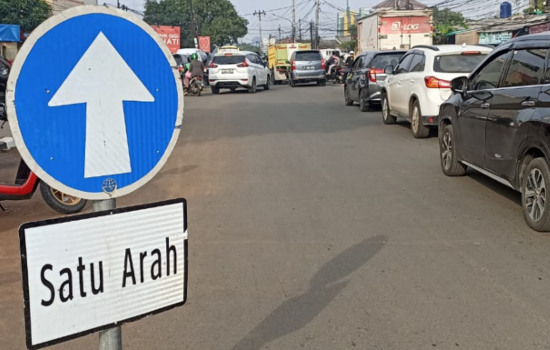 FOTO ILUSTRASI Jalan Satu Arah. (Dok. Google)