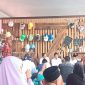 Ketua BPC Gapensi Lebak, Moch. Nabil Jayabaya saat memberikan sambutan dalam acara halalbihalal. (Istimewa)