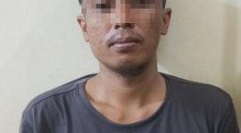 IAM (27) warga Malingping diamankan pihak kepolisian karena terlibat kasus pencurian dengan kekerasan (begal) kepada seorang mahasiswa. (Istimewa) 