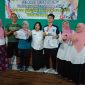 Pelajar SMAN 3 Rangkasbitung saat berhasil meraih medali emas. (Istimewa)