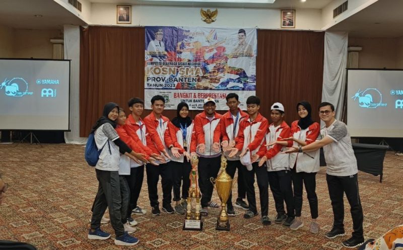 SMA Negeri 3 Rangkasbitung meraih beberapa juara di KOSN 2023. (Istimewa)