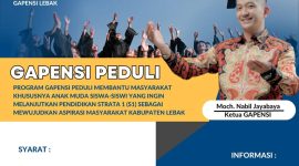 Beasiswa Kuliah Gapensi Lebak. (Istimewa)
