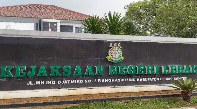 Kantor Kejaksaan Negeri Lebak. (Istimewa)