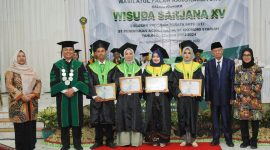 Wisuda STAI Wasilatul Falah. (Istimewa)