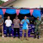 Ketua MPKT Kecamatan Leuwidamar, Osep Mulyawan Karis saat membuka kegiatan kejuaraan sepakbola Karang Taruna Kecamatan Leuwidamar di Lapangan Bung Jaja Parahiang. (Istimewa)