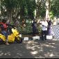 Direktur Klinik Agara Medika saat melepas peserta touring Kemanusiaan KORPRI Lebak. (istimewa)