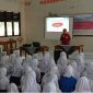 Sejumlah pelajar putri SMPN 3 Kalanganyar saat mengikuti edukasi gizi dari FKM UI. (Istimewa)