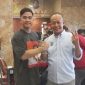 Ketua Ndaru Banten, Edi Haryadi saat foto bersama dengan Ketua Umum PSI, Kaesang Pangarep. (Istimewa)